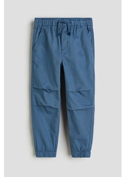 H & M - Joggersy z diagonalu - Niebieski ze sklepu H&M w kategorii Spodnie chłopięce - zdjęcie 169909060