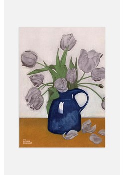H & M - The Flower Bouquet Purple Plakat - Fioletowy ze sklepu H&M w kategorii Dekoracje ścienne - zdjęcie 169909170