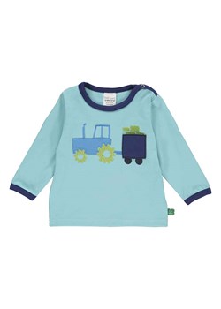 Fred´s World by GREEN COTTON Koszulka &quot;Tractor&quot; w kolorze błękitnym ze sklepu Limango Polska w kategorii Kaftaniki i bluzki - zdjęcie 169909772