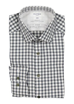 OLYMP Koszula &quot;Luxor&quot; - Modern fit - w kolorze biało-granatowym ze sklepu Limango Polska w kategorii Koszule męskie - zdjęcie 169910320