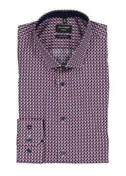 OLYMP Koszula &quot;No 6 six&quot; - Super Slim fit - w kolorze granatowo-czerwonym ze sklepu Limango Polska w kategorii Koszule męskie - zdjęcie 169910354