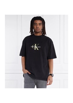 CALVIN KLEIN JEANS T-shirt ARCHIVAL MONOLOGO | Regular Fit ze sklepu Gomez Fashion Store w kategorii T-shirty męskie - zdjęcie 169910952