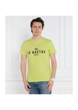 La Martina T-shirt | Regular Fit ze sklepu Gomez Fashion Store w kategorii T-shirty męskie - zdjęcie 169910971