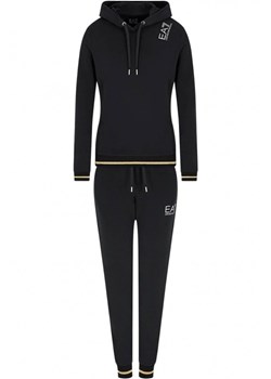 EMPORIO ARMANI EA7 markowy damski dres BLACK/GOLD ze sklepu EITALIA w kategorii Dresy damskie - zdjęcie 169912803