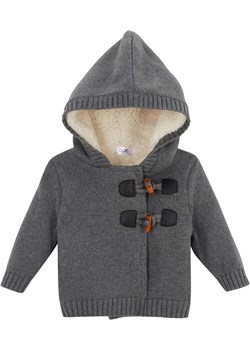 Sweter rozpinany niemowlęcy w warkocze ze sklepu bonprix w kategorii Bluzy i swetry - zdjęcie 169916863
