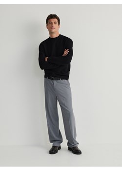 Reserved - Strukturalny sweter - czarny ze sklepu Reserved w kategorii Swetry męskie - zdjęcie 169935523