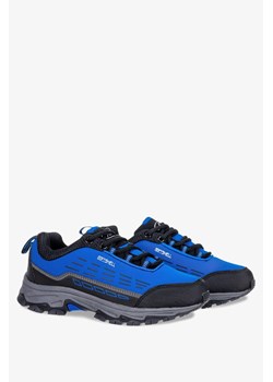 Niebieskie buty trekkingowe sznurowane unisex softshell Casu B2003-5 ze sklepu Casu.pl w kategorii Buty trekkingowe damskie - zdjęcie 169941750