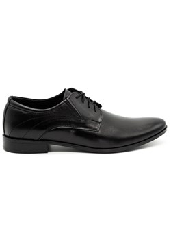 Buty męskie wizytowe skórzane 256 czarne ze sklepu butyolivier w kategorii Buty eleganckie męskie - zdjęcie 169954732