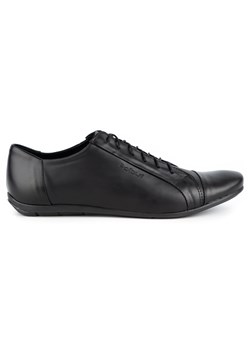 Eleganckie buty męskie do jeansów C23 czarne ze sklepu butyolivier w kategorii Buty eleganckie męskie - zdjęcie 169956590