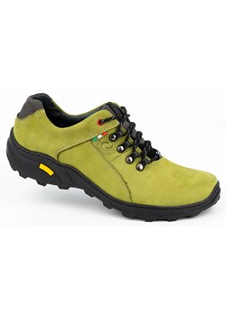 Męskie buty trekkingowe 296GT zielone ze sklepu butyolivier w kategorii Buty trekkingowe męskie - zdjęcie 169958503