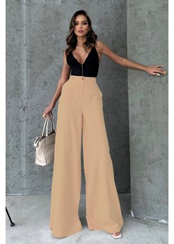 Spodnie TORMENDA ECRU ze sklepu Ivet Shop w kategorii Spodnie damskie - zdjęcie 169959533