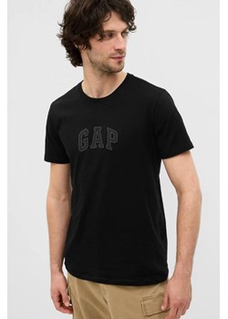 t-shirt męski gap 570044 czarny ze sklepu Royal Shop w kategorii T-shirty męskie - zdjęcie 169960923