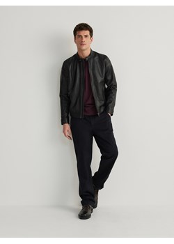Reserved - Spodnie chino regular - czarny ze sklepu Reserved w kategorii Spodnie męskie - zdjęcie 169965850