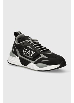 EA7 Emporio Armani sneakersy kolor czarny ze sklepu ANSWEAR.com w kategorii Buty sportowe męskie - zdjęcie 169967210