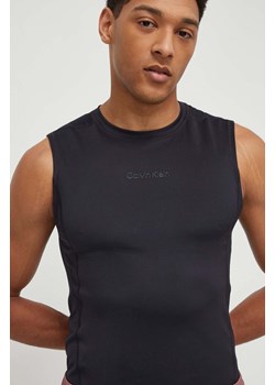 Calvin Klein Performance t-shirt treningowy kolor czarny ze sklepu ANSWEAR.com w kategorii T-shirty męskie - zdjęcie 169967582