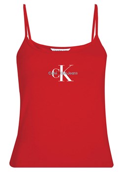 Calvin Klein Top w kolorze czerwonym ze sklepu Limango Polska w kategorii Bluzki damskie - zdjęcie 169972723