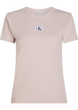 Calvin Klein Koszulka w kolorze jasnoróżowym ze sklepu Limango Polska w kategorii Bluzki damskie - zdjęcie 169972751
