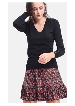 ASSUILI Sweter w kolorze czarnym ze sklepu Limango Polska w kategorii Swetry damskie - zdjęcie 169972763