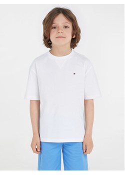 Tommy Hilfiger T-Shirt Essential KB0KB08575 M Biały Regular Fit ze sklepu MODIVO w kategorii T-shirty chłopięce - zdjęcie 169973660