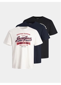 Jack&Jones Komplet 3 t-shirtów Logo 12257008 Kolorowy Standard Fit ze sklepu MODIVO w kategorii T-shirty męskie - zdjęcie 169973712