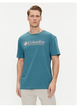 Columbia T-Shirt Csc Basic Logo™ 1680053 Zielony Regular Fit ze sklepu MODIVO w kategorii T-shirty męskie - zdjęcie 169974082