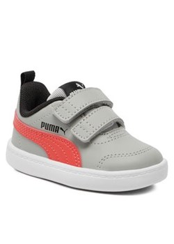 Puma Sneakersy Courtflex V2 V Inf 371544-32 Szary ze sklepu MODIVO w kategorii Trampki dziecięce - zdjęcie 169974204