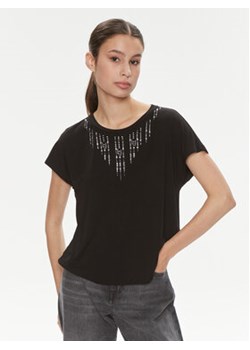 Liu Jo Bluzka Ecs T-Shirt St P M/C TA4194 JS360 Czarny Regular Fit ze sklepu MODIVO w kategorii Bluzki damskie - zdjęcie 169974322