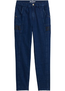 Dżinsy chłopięce ocieplane, Tapered Fit ze sklepu bonprix w kategorii Spodnie chłopięce - zdjęcie 169985773