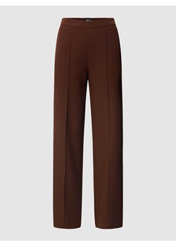 Spodnie z zakładkami i elastycznym pasem ze sklepu Peek&Cloppenburg  w kategorii Spodnie damskie - zdjęcie 169991213