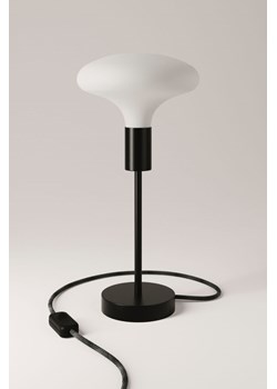 H & M - Metalowa Lampa Stołowa Z Porcelanową Żarówką - Czarny ze sklepu H&M w kategorii Lampy stołowe - zdjęcie 169992254
