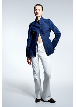H & M - Flared High Jeans - Biały ze sklepu H&M w kategorii Jeansy damskie - zdjęcie 169992323