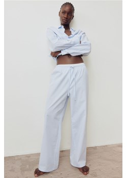 H & M - Piżama z koszulą i spodniami - Niebieski ze sklepu H&M w kategorii Piżamy damskie - zdjęcie 169992471