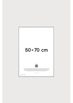 H & M - Rama Drewniana - 50x70 - Biały ze sklepu H&M w kategorii Ramki na zdjęcia - zdjęcie 169992684