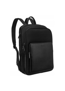 Pojemny, biznesowy plecak z miejscem na laptopa - David Jones - czarny ze sklepu 5.10.15 w kategorii Plecaki - zdjęcie 169994180