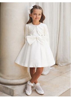 Abel & Lula Sukienka elegancka 5039 Biały Regular Fit ze sklepu MODIVO w kategorii Sukienki dziewczęce - zdjęcie 169995532