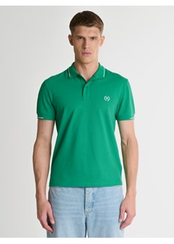 Koszulka męska polo zielona Polian 301 ze sklepu Big Star w kategorii T-shirty męskie - zdjęcie 169995774