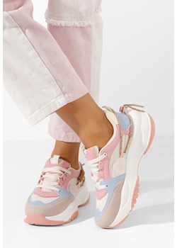 Różowe sneakersy damskie Anouki ze sklepu Zapatos w kategorii Buty sportowe damskie - zdjęcie 169996912