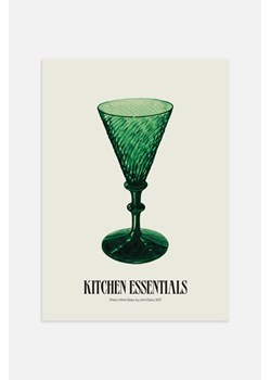 H & M - Sherry Wine Glass Plakat - Zielony ze sklepu H&M w kategorii Plakaty - zdjęcie 169997342
