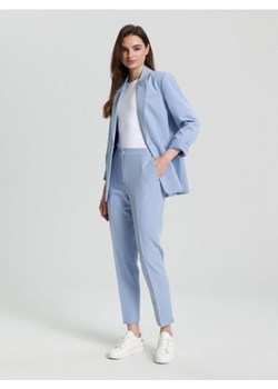 Sinsay - Spodnie cygaretki - niebieski ze sklepu Sinsay w kategorii Spodnie damskie - zdjęcie 169999100