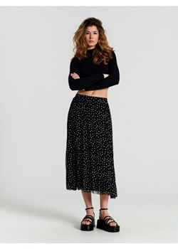 Sinsay - Spódnica midi plisowana - czarny ze sklepu Sinsay w kategorii Spódnice - zdjęcie 169999102