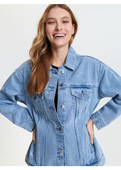 Sinsay - Kurtka jeansowa - niebieski ze sklepu Sinsay w kategorii Kurtki damskie - zdjęcie 169999111