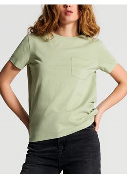 Sinsay - Koszulka - zielony ze sklepu Sinsay w kategorii Bluzki damskie - zdjęcie 169999171