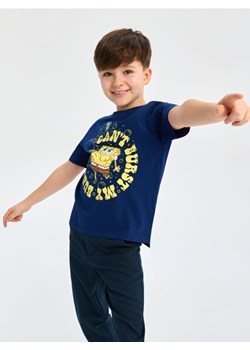 Sinsay - Koszulka SpongeBob - granatowy ze sklepu Sinsay w kategorii T-shirty chłopięce - zdjęcie 170003351