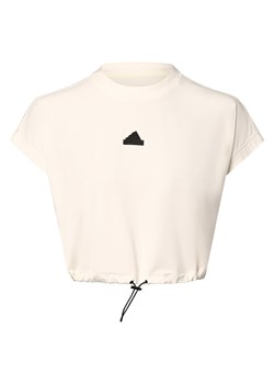 adidas Sportswear Koszulka damska Kobiety Bawełna écru jednolity ze sklepu vangraaf w kategorii Bluzki damskie - zdjęcie 170004154