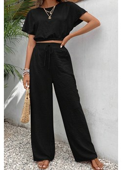 Komplet GINPELDA BLACK ze sklepu Ivet Shop w kategorii Komplety i garnitury damskie - zdjęcie 170007223