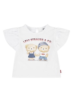 Levi&apos;s Kids Koszulka &quot;Bear bubble&quot; w kolorze białym ze sklepu Limango Polska w kategorii Koszulki niemowlęce - zdjęcie 170007811