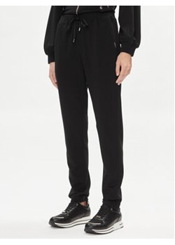 Liu Jo Spodnie dresowe TA4182 J5942 Czarny Regular Fit ze sklepu MODIVO w kategorii Spodnie damskie - zdjęcie 170009301