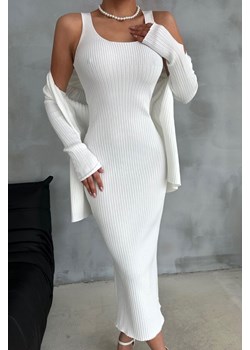Komplet MALENSA WHITE ze sklepu Ivet Shop w kategorii Komplety i garnitury damskie - zdjęcie 170011713