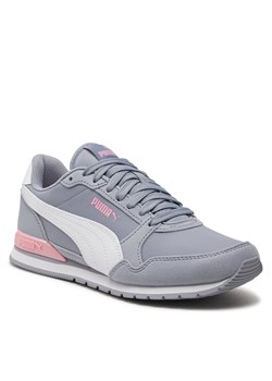 Sneakersy Puma St Runner V3 384857-27 Gray Fog/Puma White/Pink Lilac ze sklepu eobuwie.pl w kategorii Buty sportowe męskie - zdjęcie 170020870