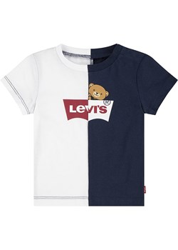 Levi&apos;s Kids Koszulka w kolorze granatowo-białym ze sklepu Limango Polska w kategorii Koszulki niemowlęce - zdjęcie 170021490